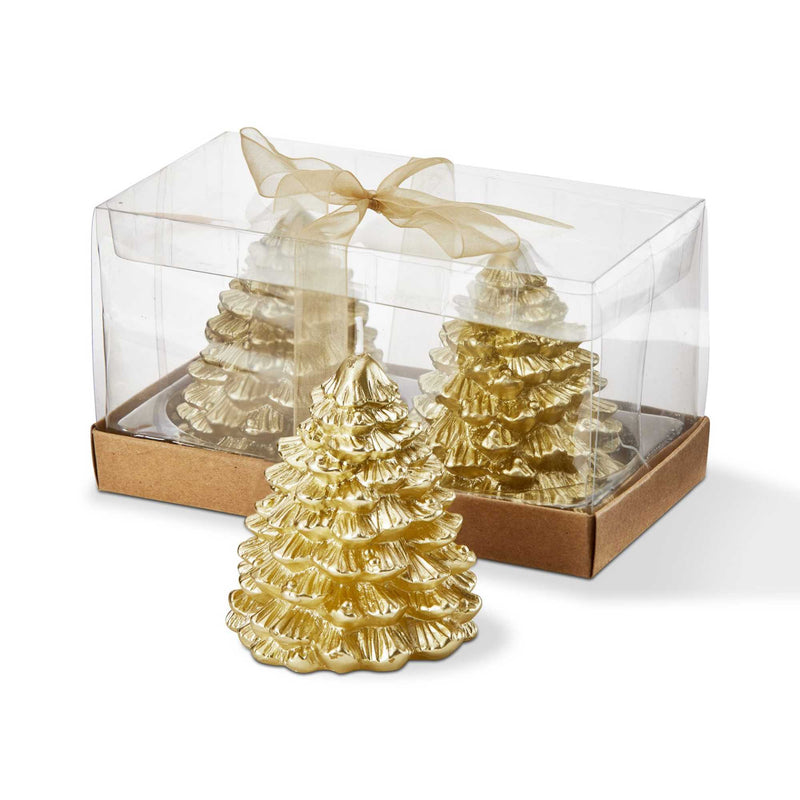 Tag Fir Tree Candles Set/2 - - SBKGifts.com