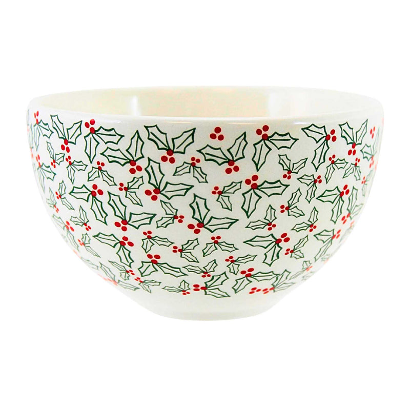 Tag Candy Cane & Holly Snack Bowl Set - - SBKGifts.com