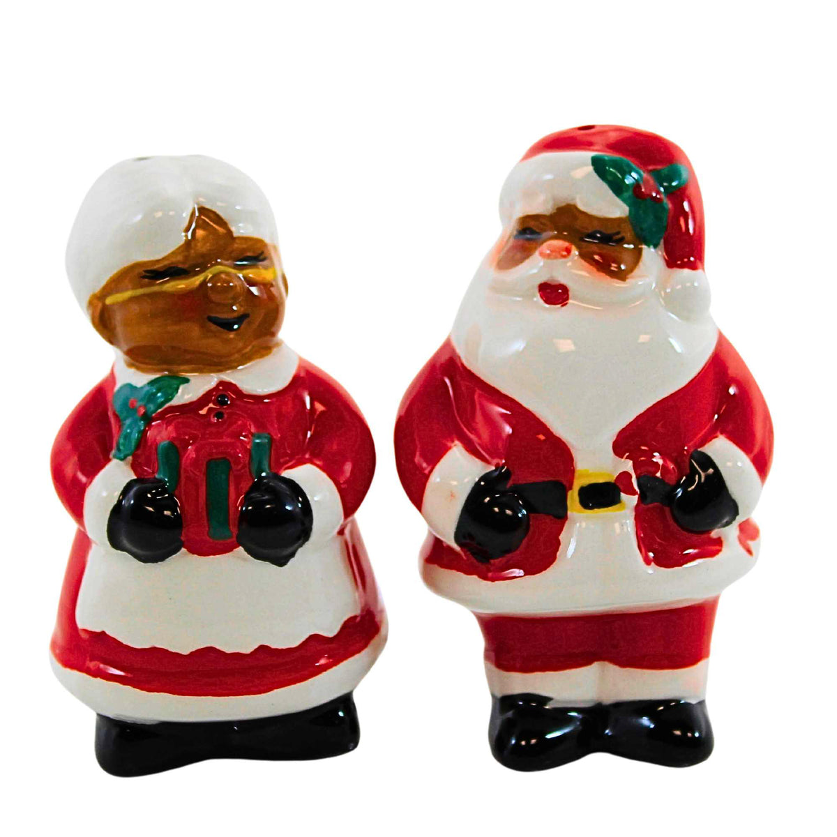 (63231) Santa & Mrs. Claus Salt & Pepper Set