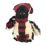 Pennsly Mohair Penguin - 8 Inch, Fabric - Head Bean Collection 590071 (6325)