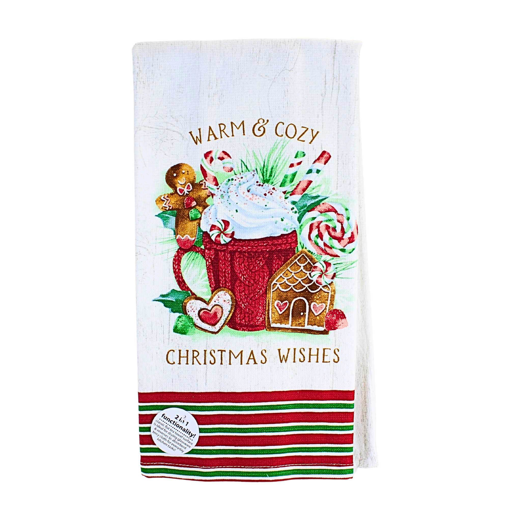 Kay Dee Designs Gingerbread Bakery Kitchen Towel