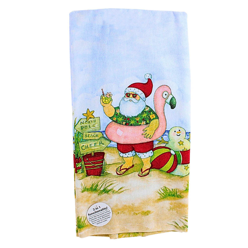 Kay Dee Designs Surfer Santa Kitchen Towel Set - - SBKGifts.com