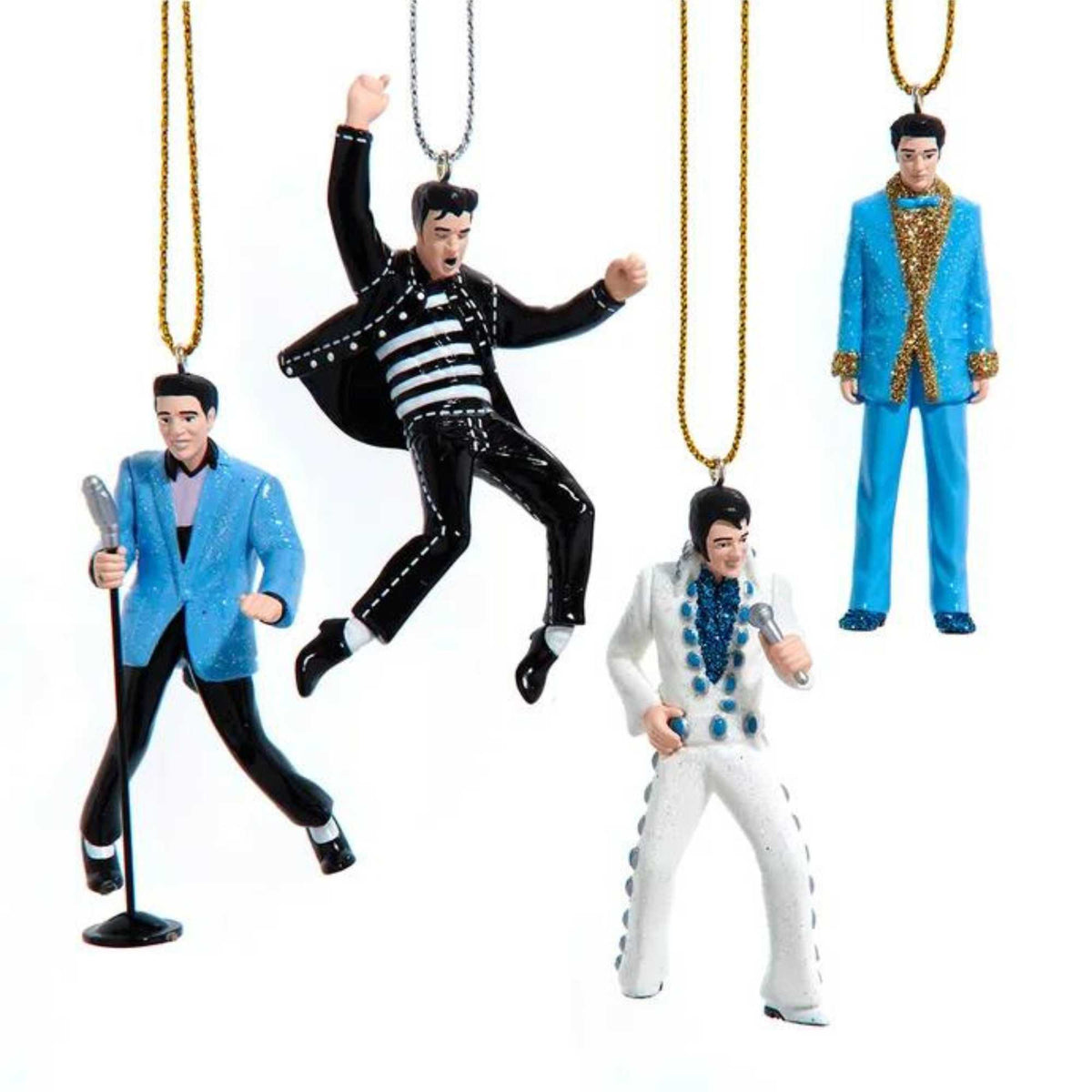 (63298) Elvis Ornament Set