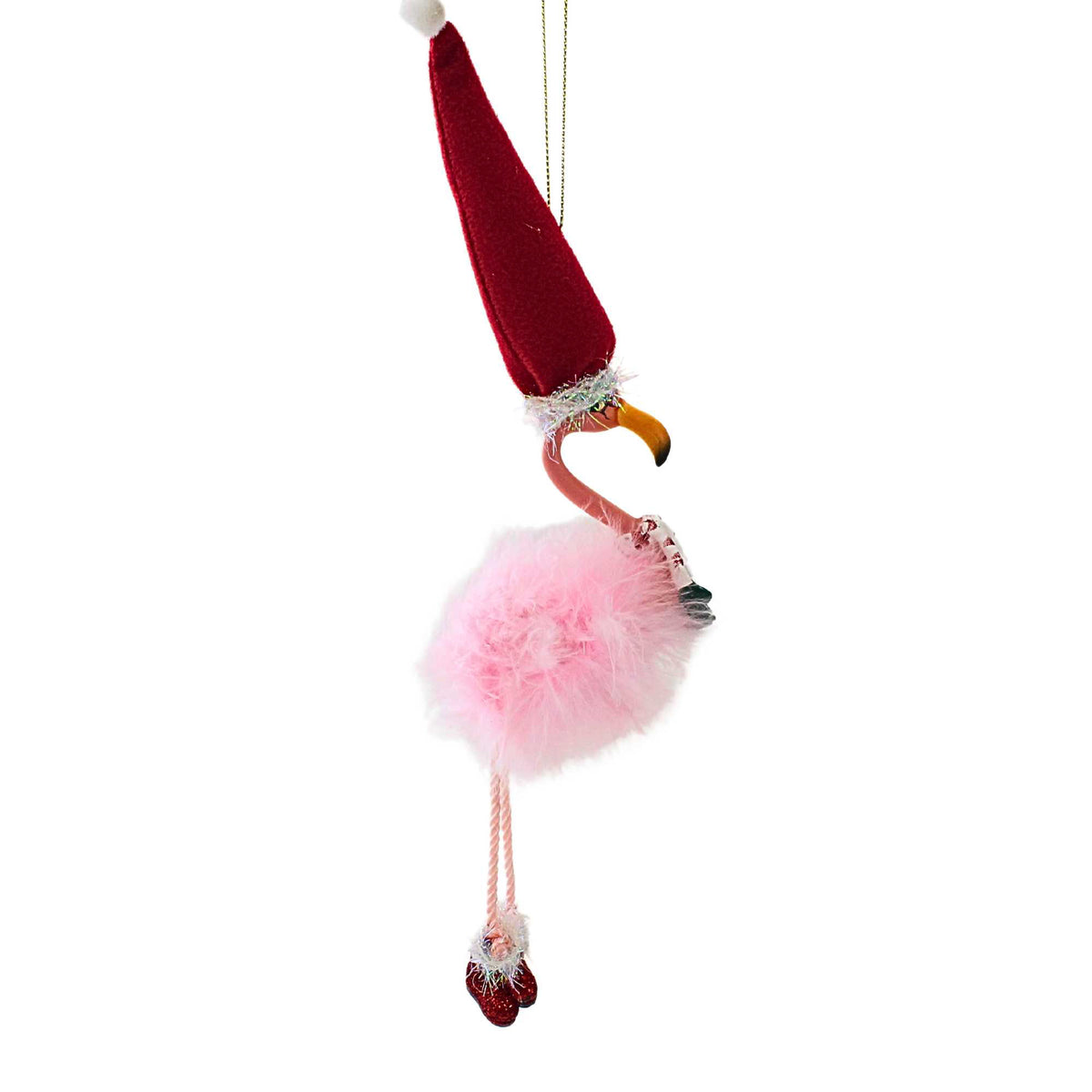 Kurt S. Adler Flamingo W/Dangle Legs - - SBKGifts.com
