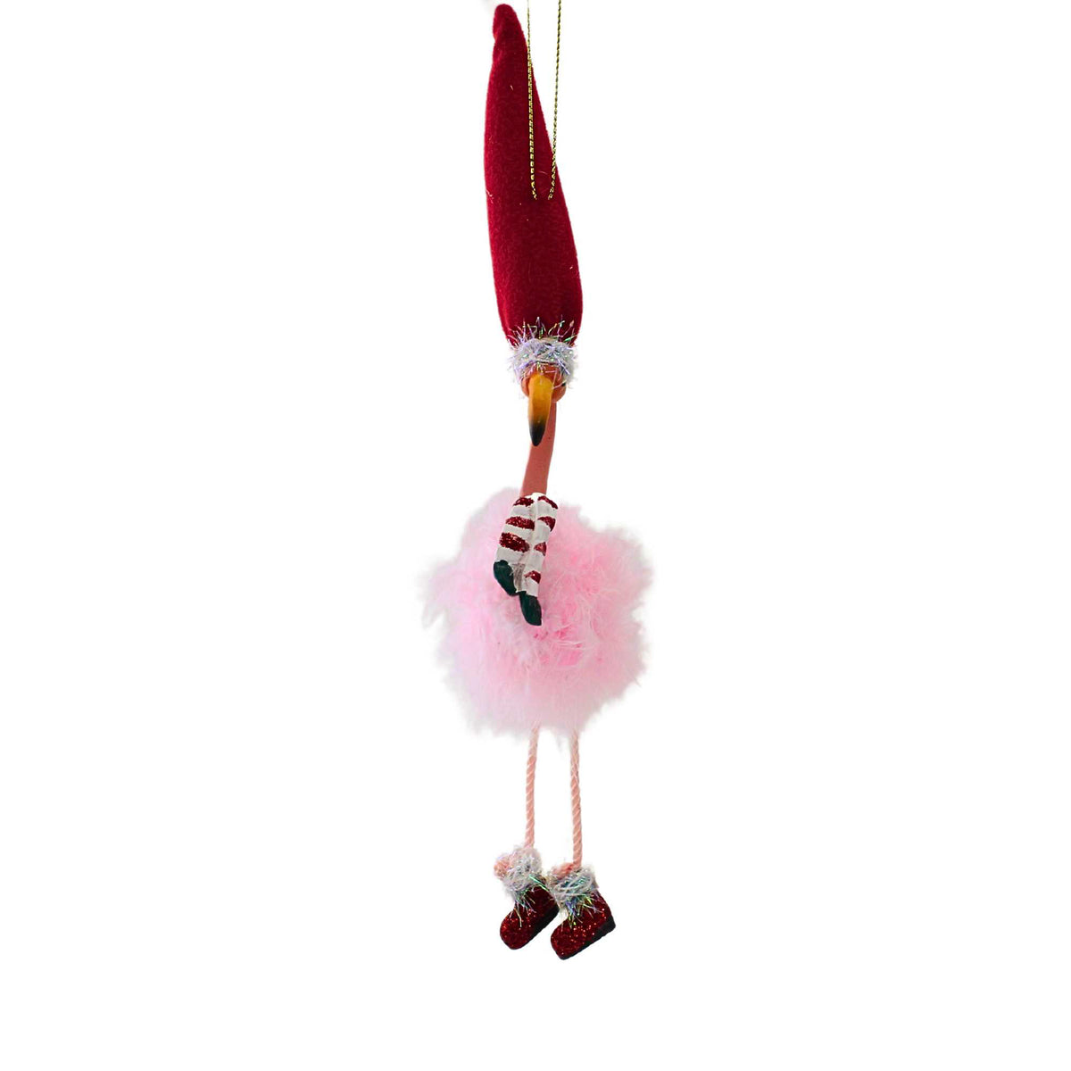 Kurt S. Adler Flamingo W/Dangle Legs - - SBKGifts.com