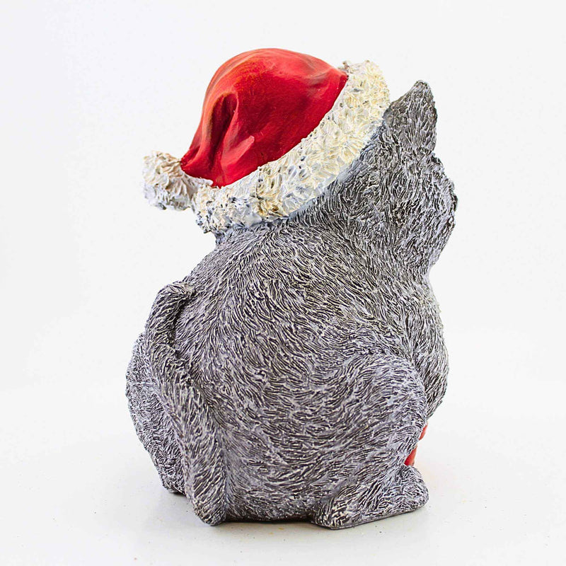 Roman Pudgy Kitty W/Santa Hat - - SBKGifts.com