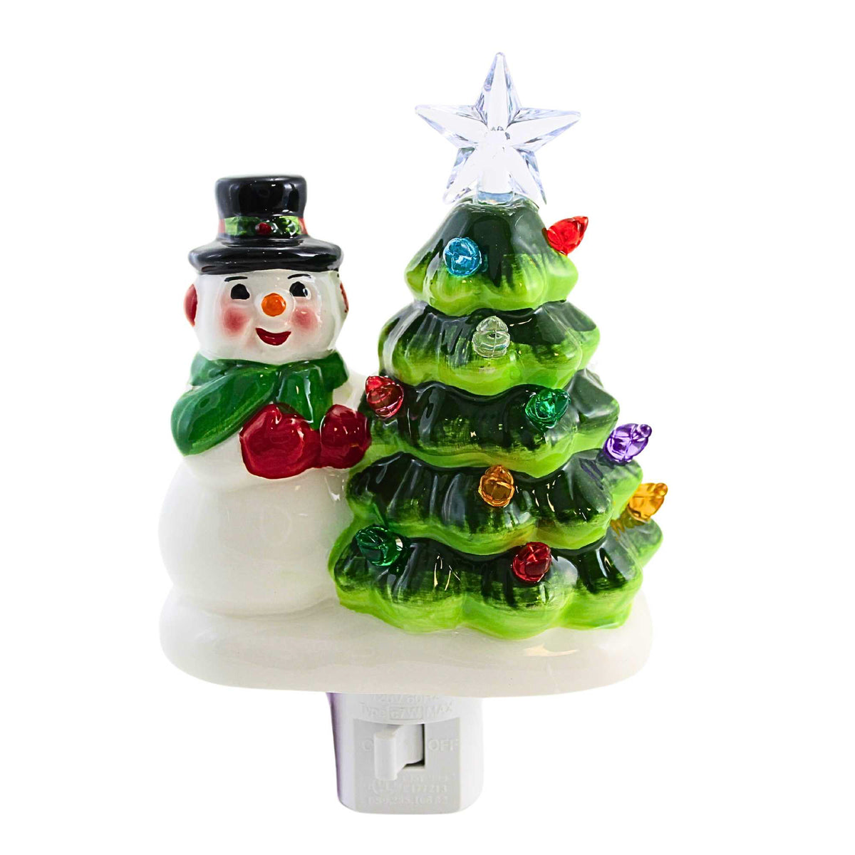 (63329) Vintage Snowman Nightlight