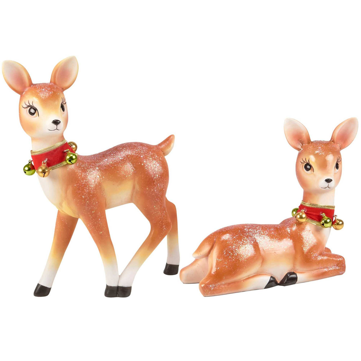 (63357) Christmas Deer Figurine Set