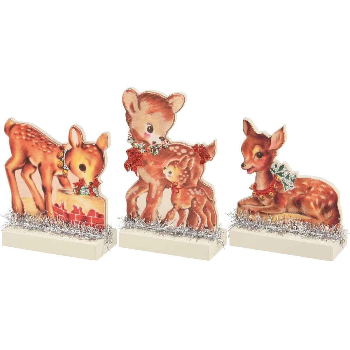 (63372) Deer Stand Up Figurine Set