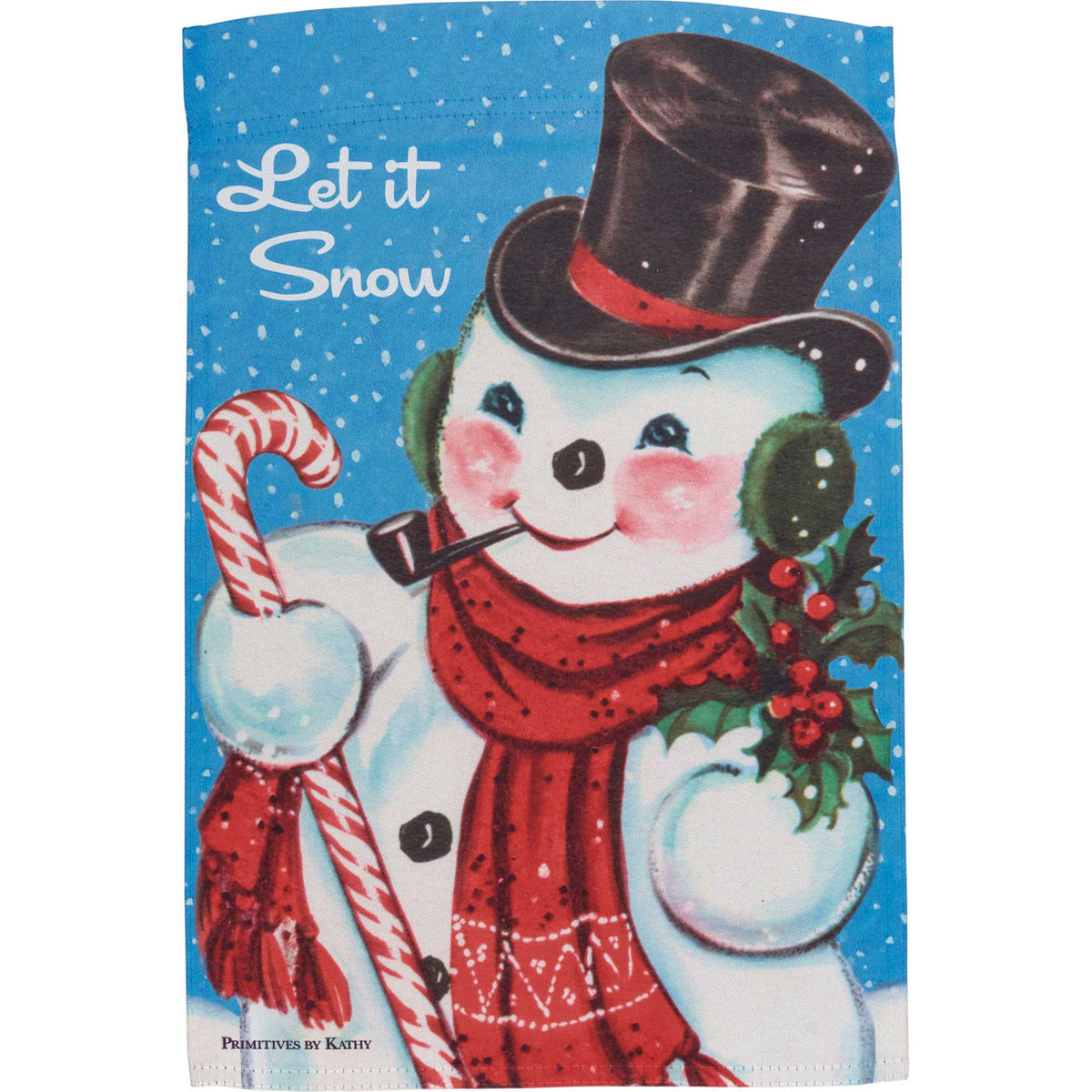 (63378) Let It Snow Garden Flag