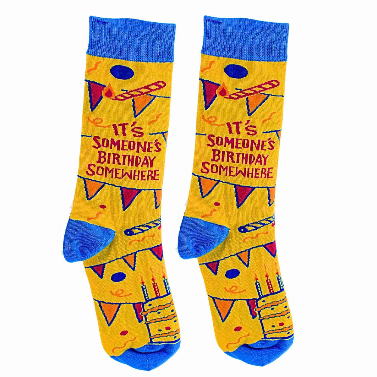 (63416) It's Someone's Birthday Somewhere Socks
