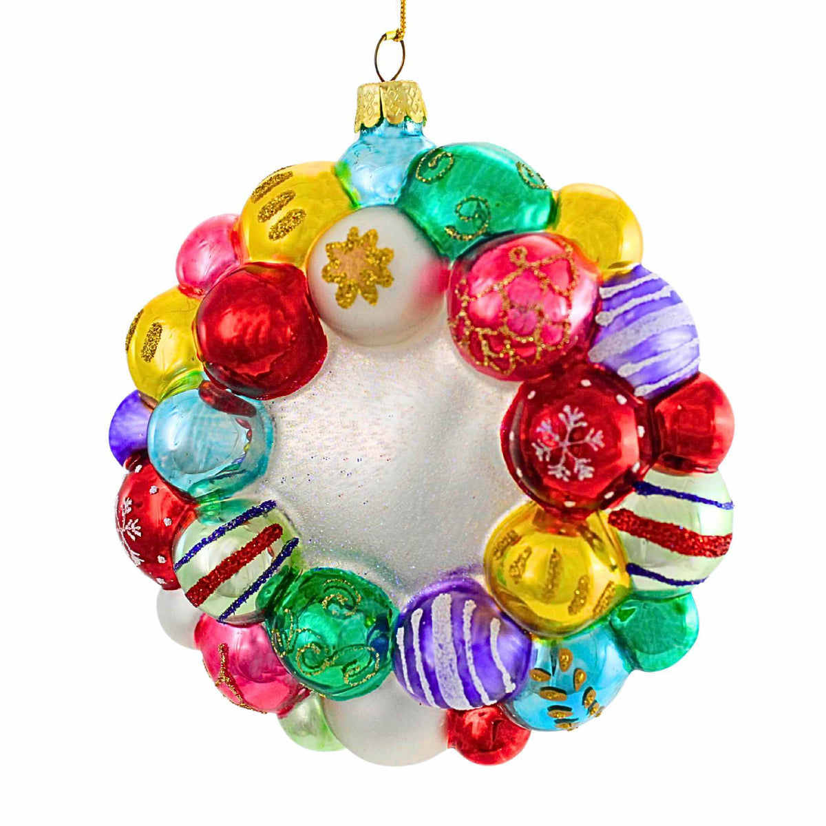 Cody Foster Ornament Wreath Multi Colored - - SBKGifts.com