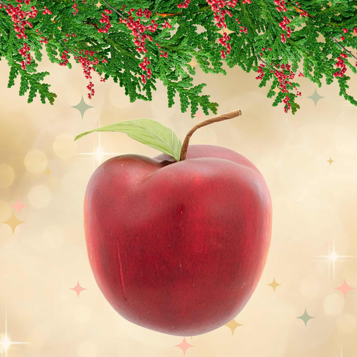 Craftoutlet.Com Apple Ornament - - SBKGifts.com