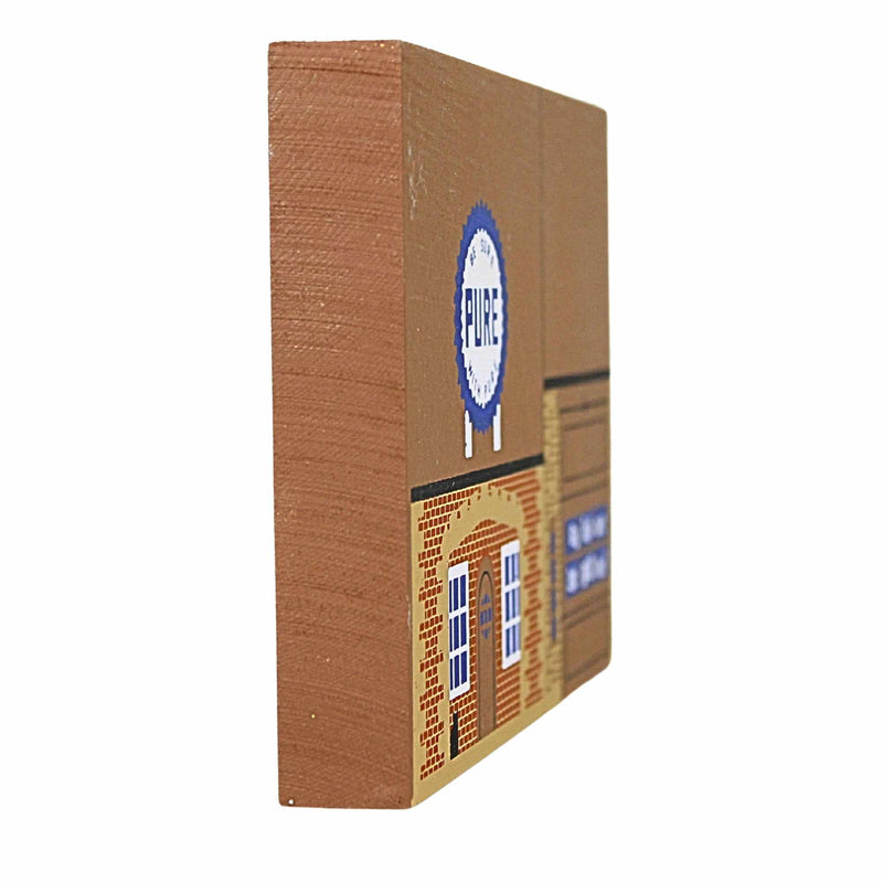 Cat's Meow Village Pure Gas Station - - SBKGifts.com