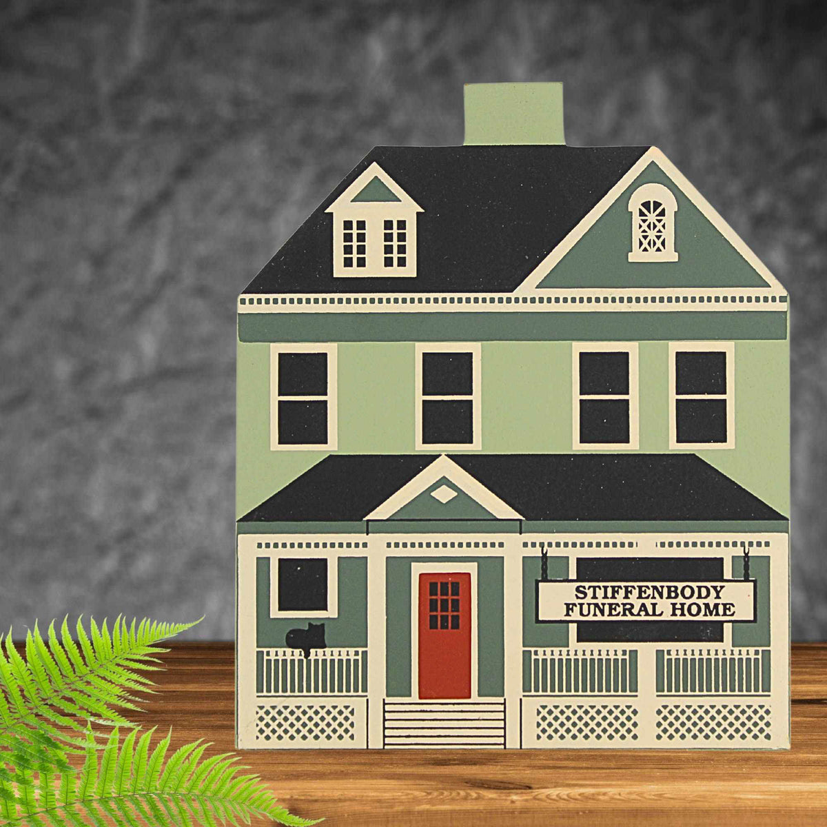 Cat's Meow Village Stiffenbody Funeral Home - - SBKGifts.com
