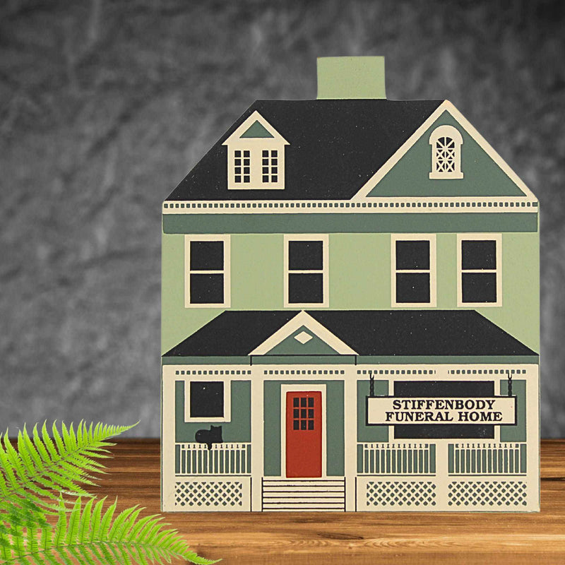 Cat's Meow Village Stiffenbody Funeral Home - - SBKGifts.com
