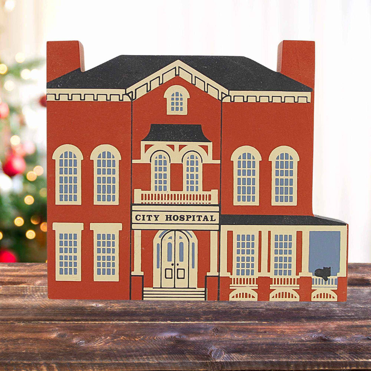 Cat's Meow Village City Hospital - - SBKGifts.com