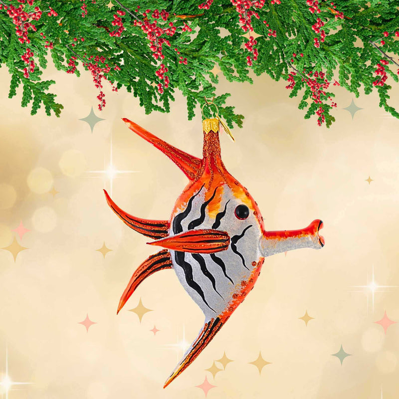 Morawski Orange Angel Fish - - SBKGifts.com