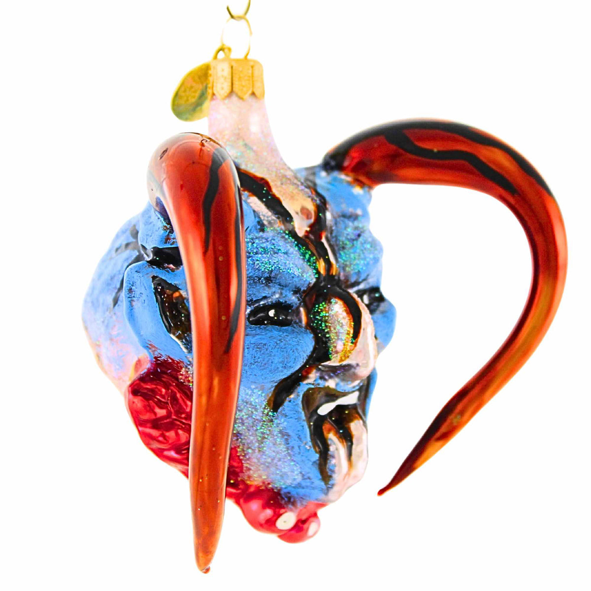 Morawski Blue Face Krampus - - SBKGifts.com