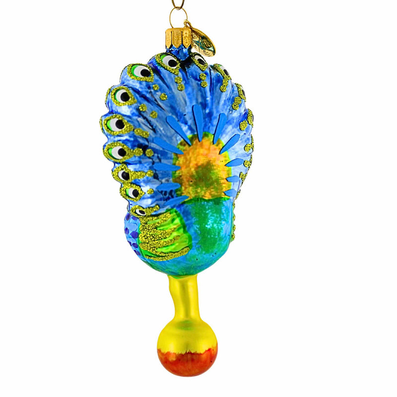 Morawski Peacock On A Ball - - SBKGifts.com