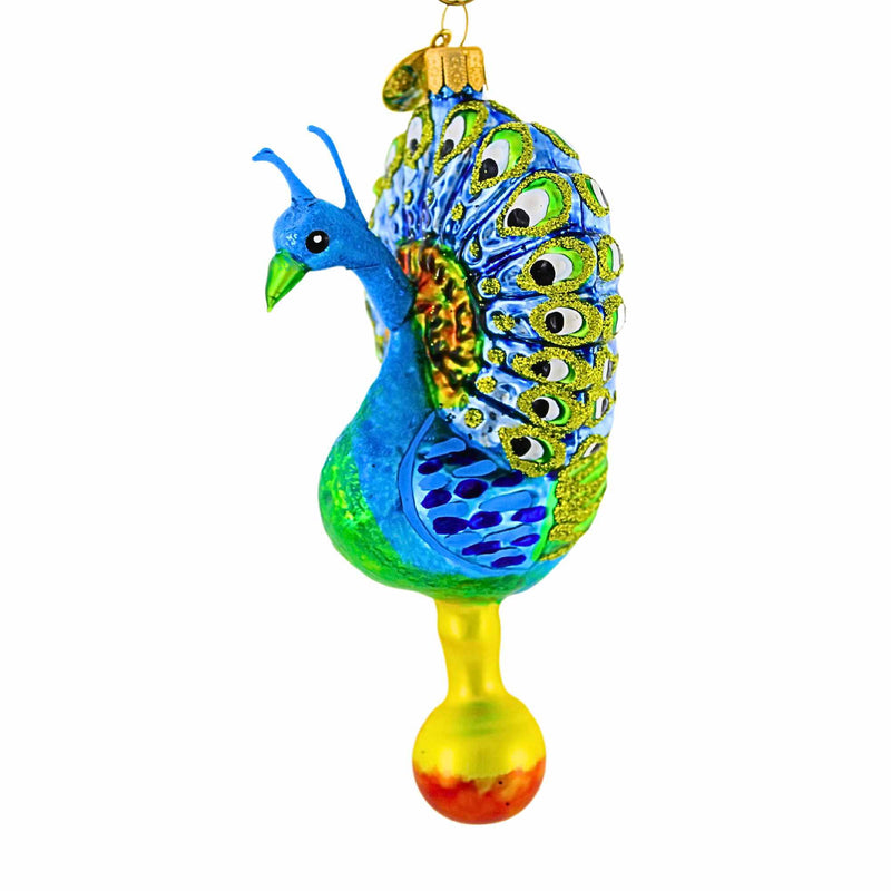 Morawski Peacock On A Ball - - SBKGifts.com
