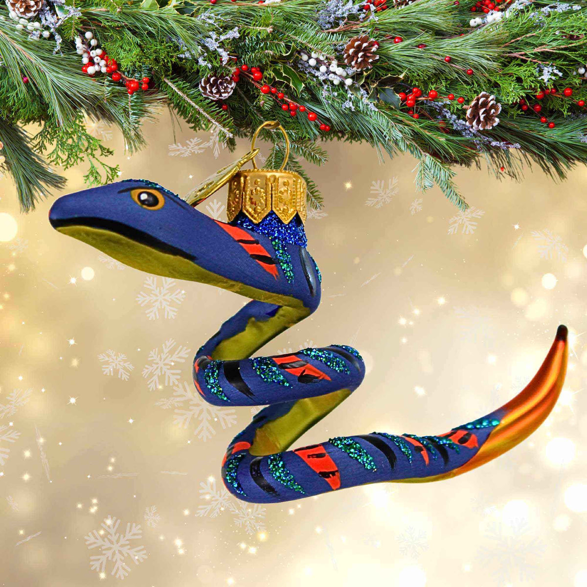 Morawski Blue And Red Snake - - SBKGifts.com