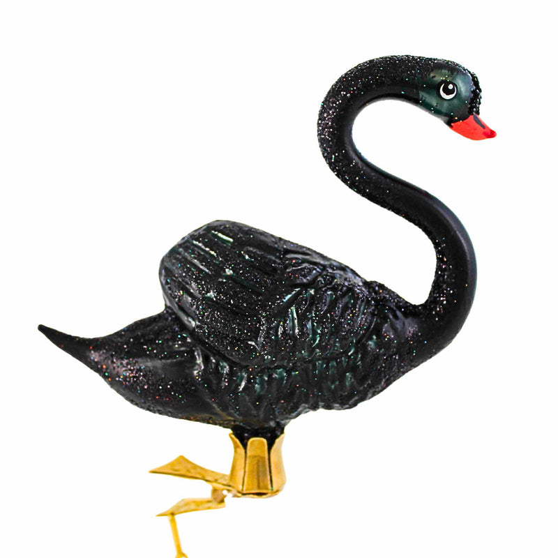 Morawski Black Swan Clip-On - - SBKGifts.com
