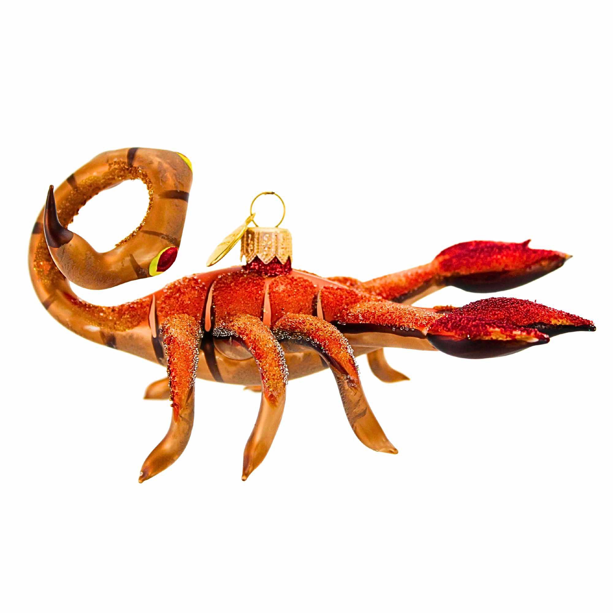 Morawski 3.00In Big Scorpion, Glass, Stinger Pincers 10542