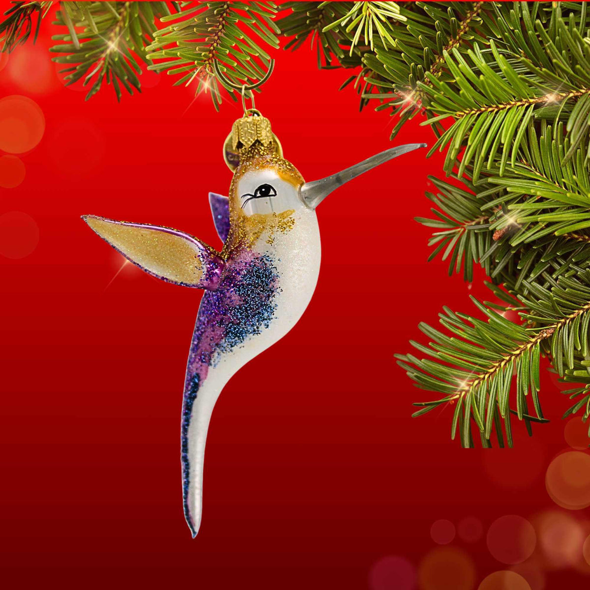 Morawski Purple Hummingbird - - SBKGifts.com