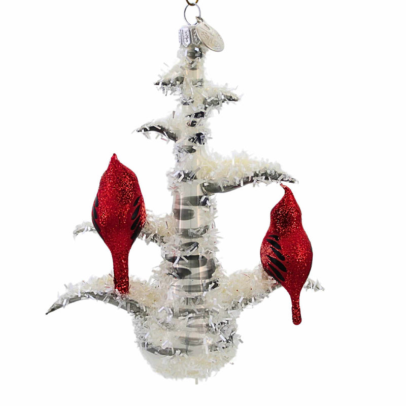 Morawski Cardinal Birds On Birch Tree - - SBKGifts.com