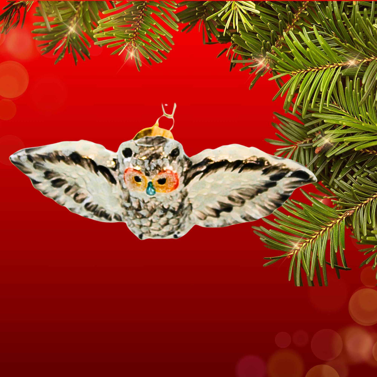 Morawski Flying White Owl - - SBKGifts.com
