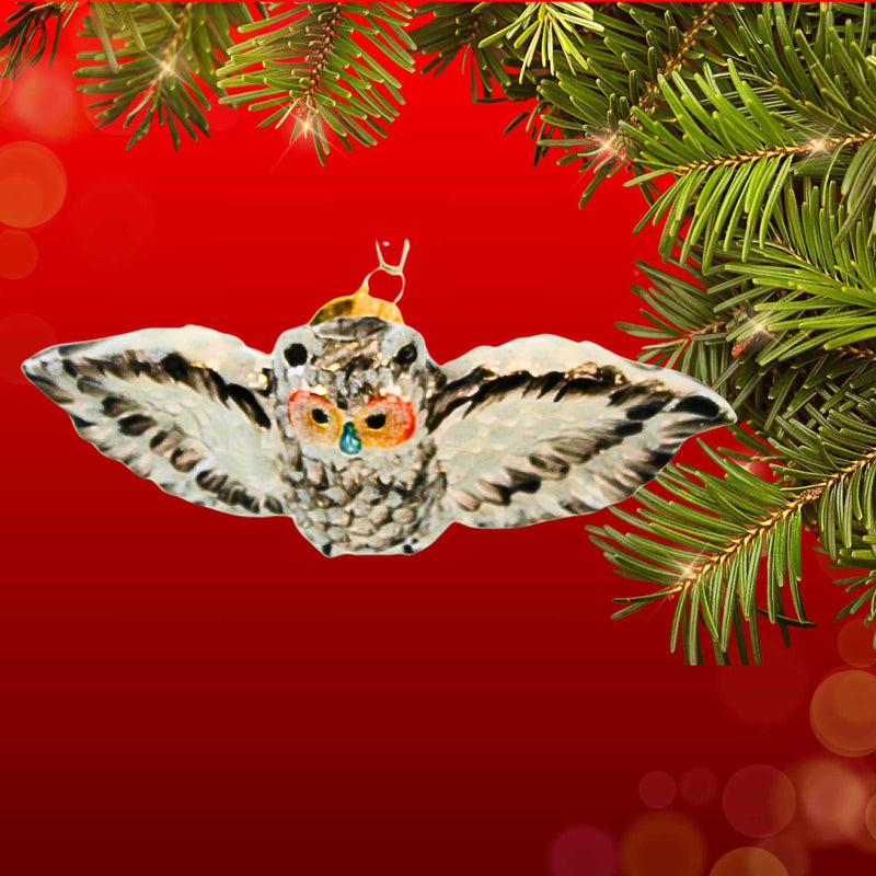 Morawski Flying White Owl - - SBKGifts.com