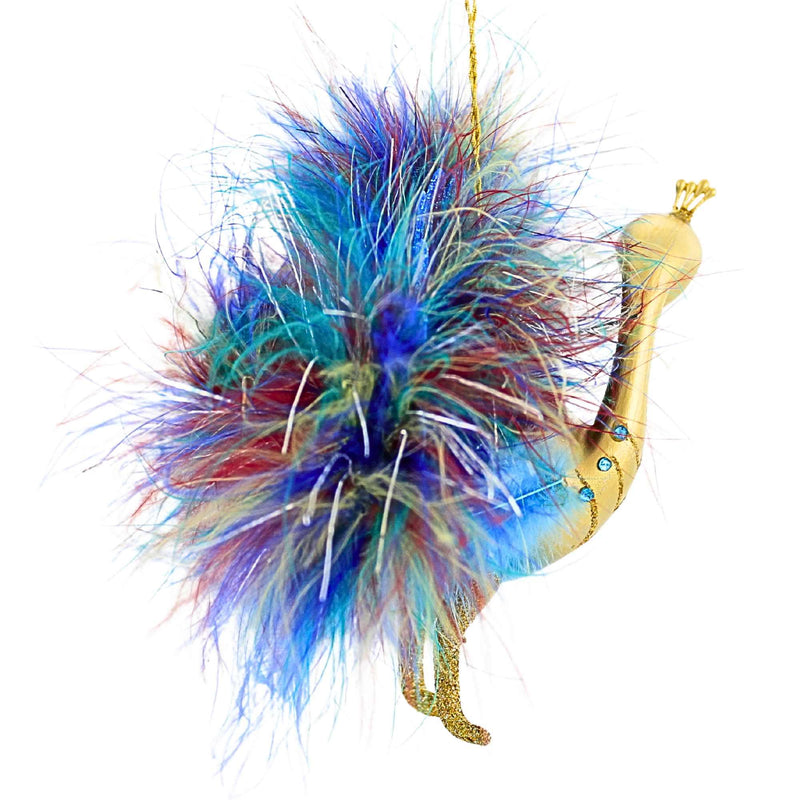 De Carlini Italian Ornaments Peacock Royale - - SBKGifts.com