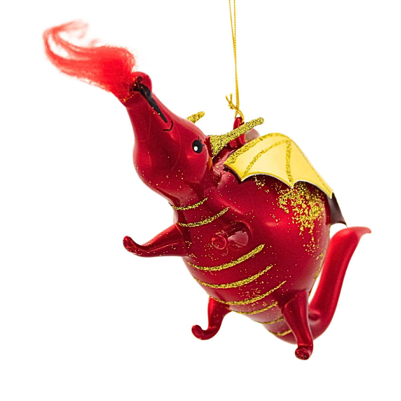 De Carlini Italian Ornaments Solfare's Fiery - - SBKGifts.com