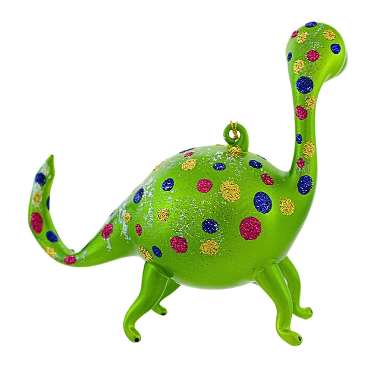 De Carlini Italian Ornaments Tully Dotasaurus - - SBKGifts.com