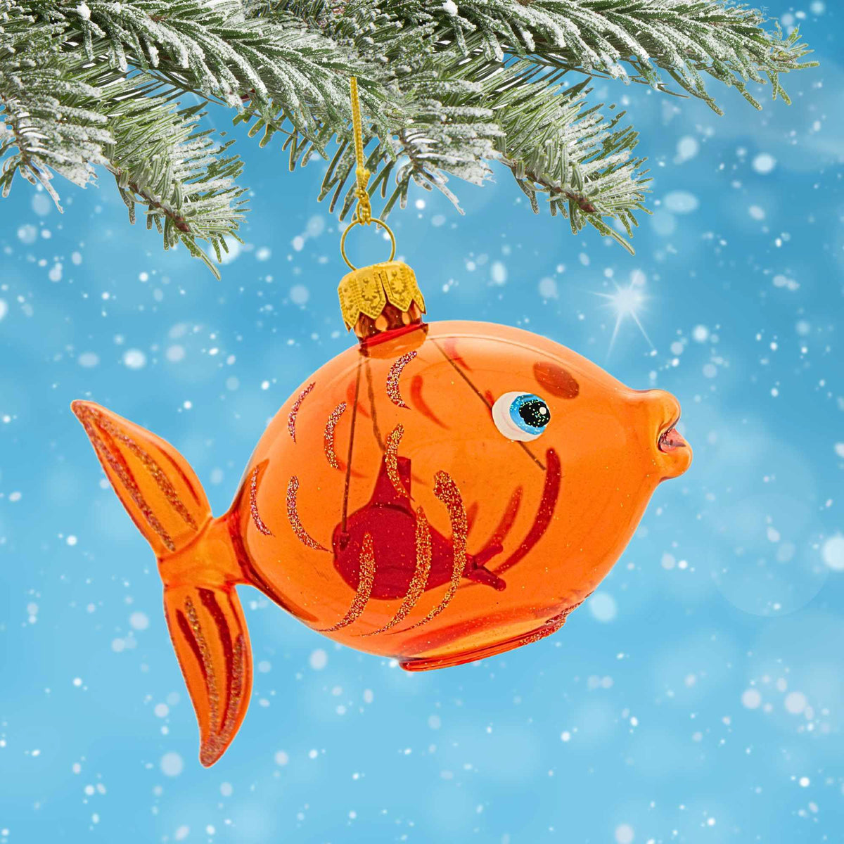 De Carlini Italian Ornaments Nemolina & Sprout - - SBKGifts.com