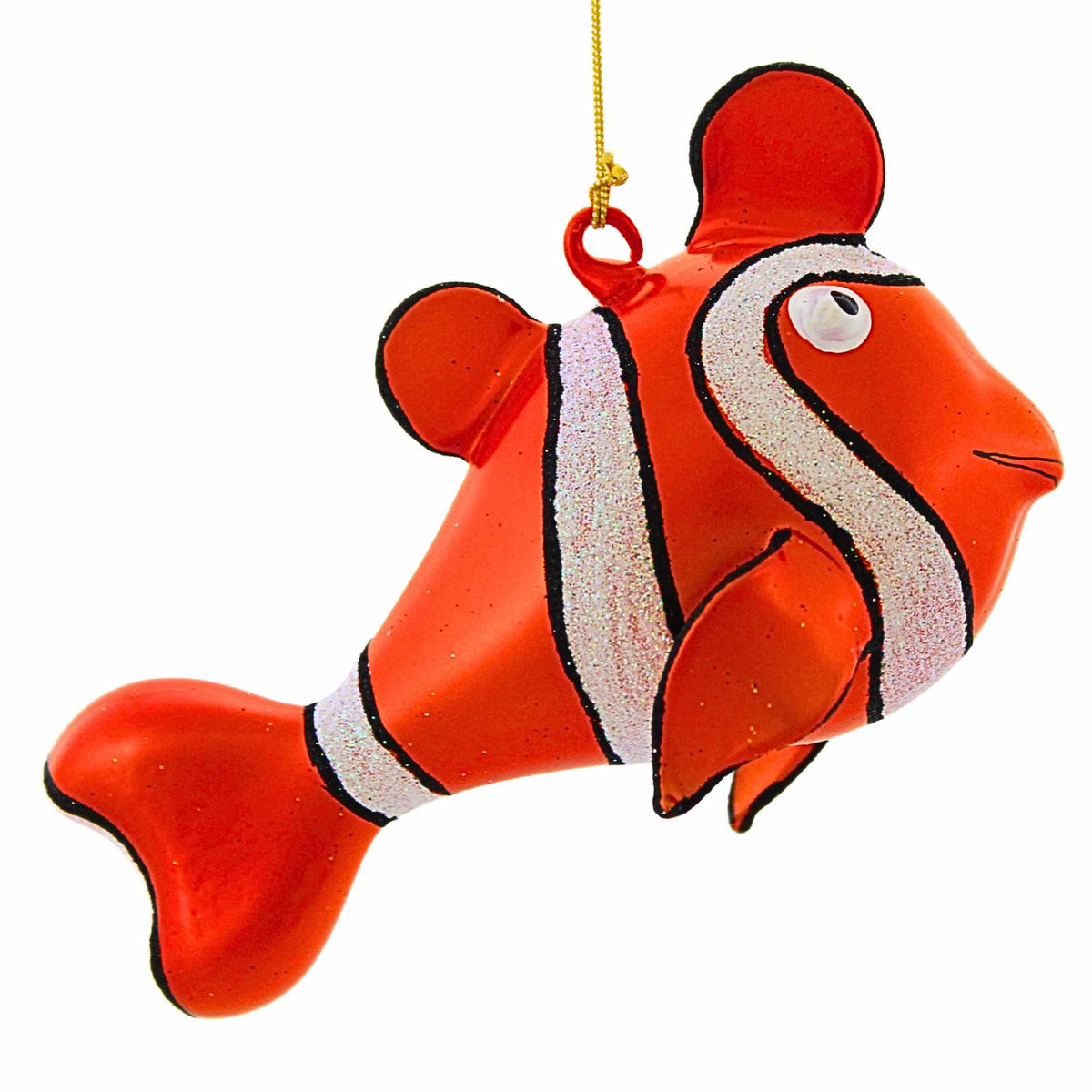 De Carlini Italian Ornaments Tangerfin Swimsy Lg - - SBKGifts.com
