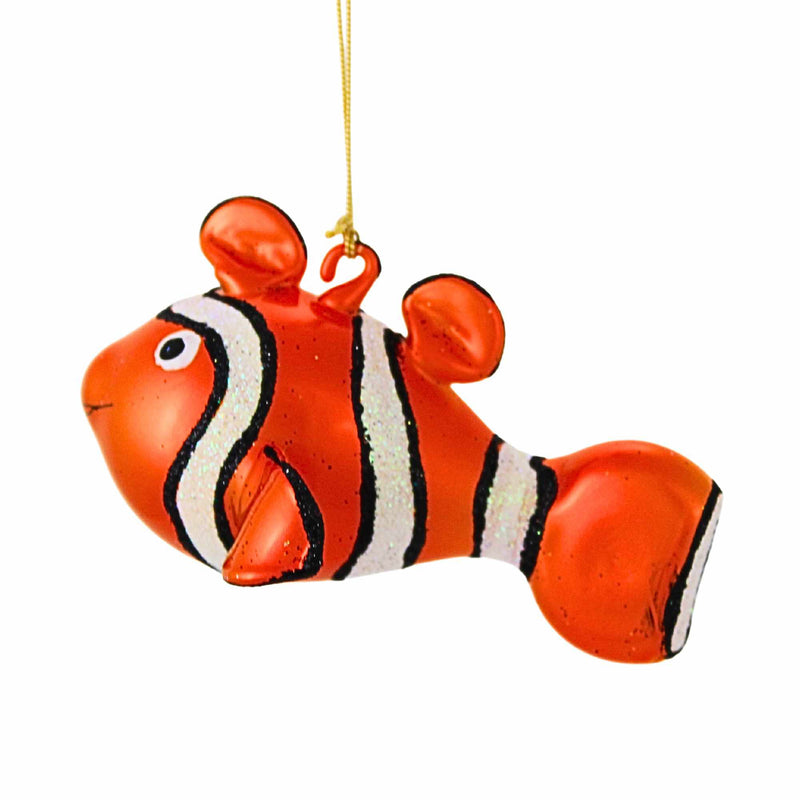 De Carlini Italian Ornaments Tangerfin Swimsy - - SBKGifts.com