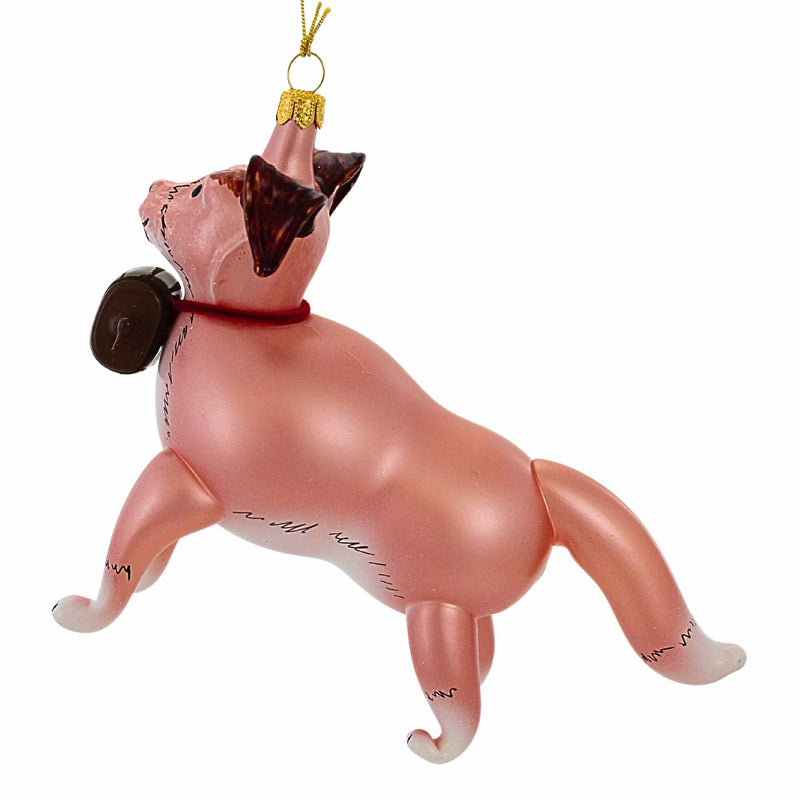 De Carlini Italian Ornaments Barrel Von Bark - - SBKGifts.com