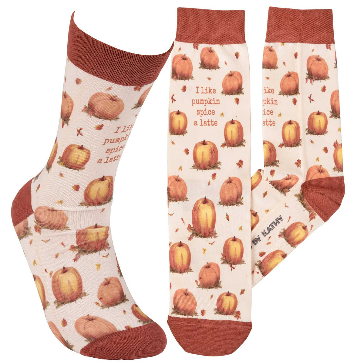 (63520) Pumpkin Latte Socks