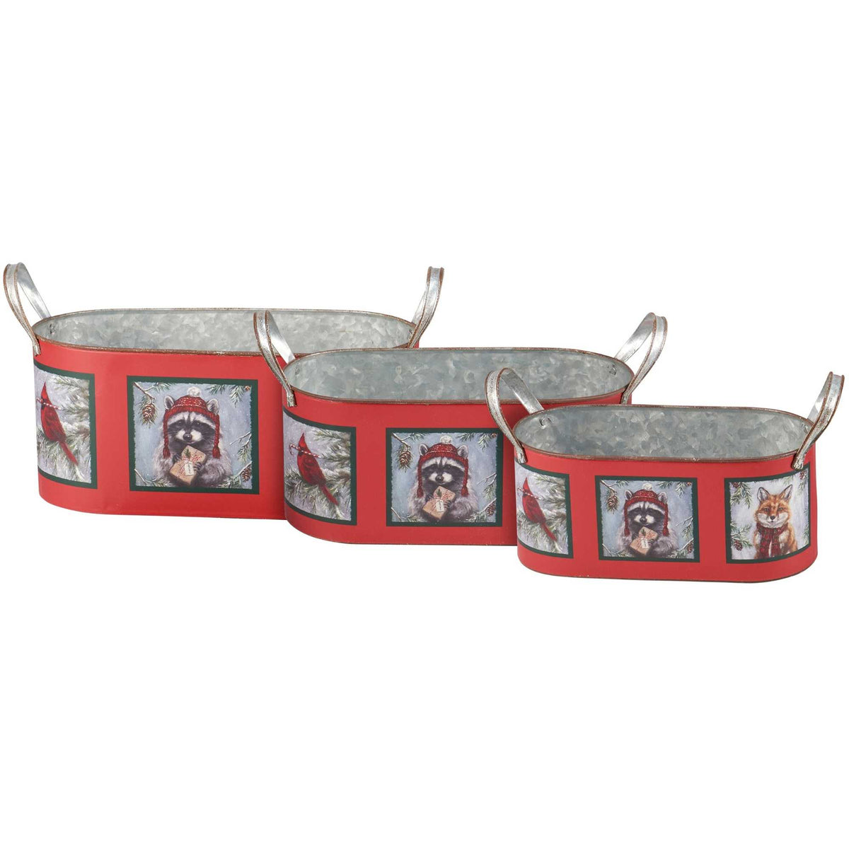 (63524) Winter Animal Bin Set