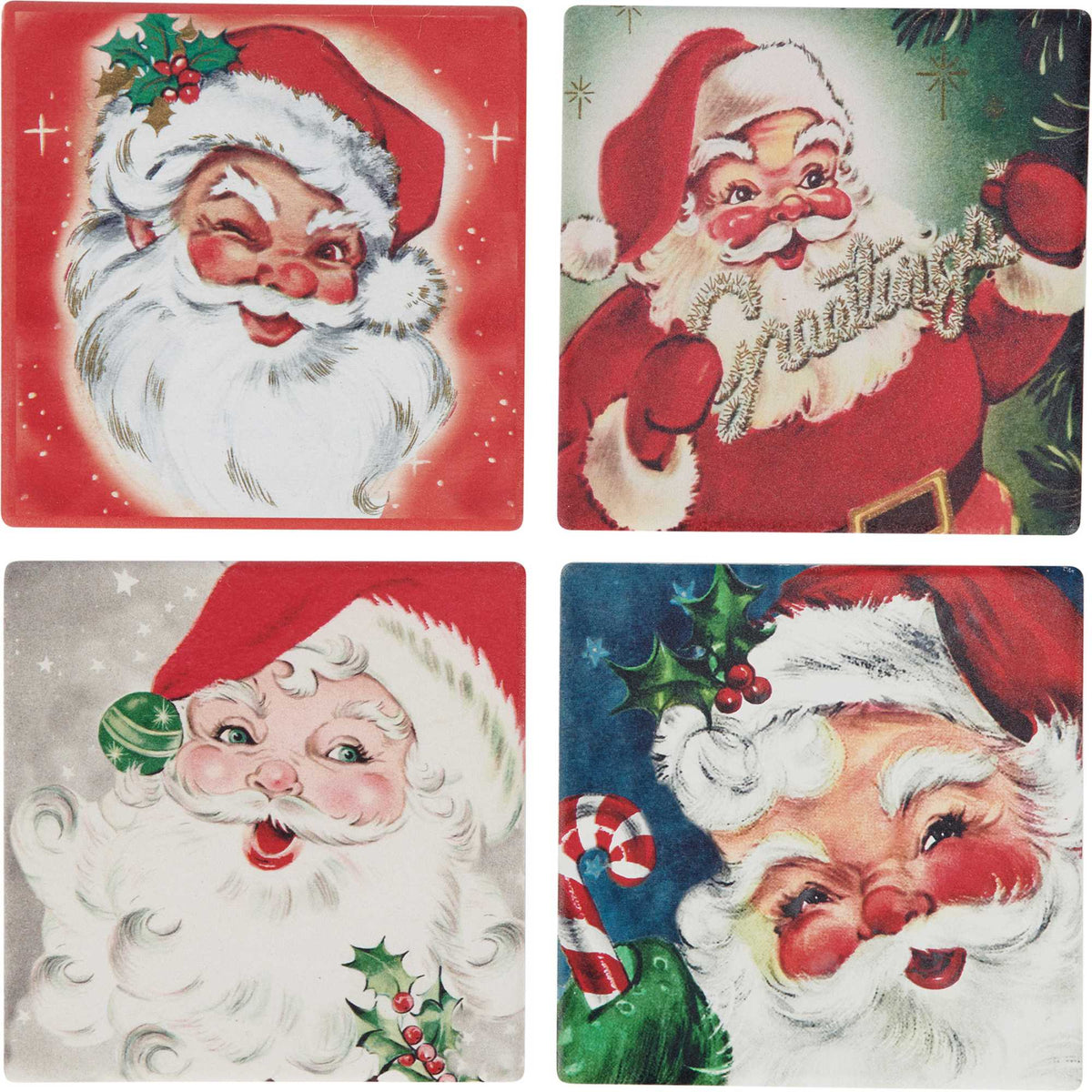 (63534) Santa Claus Coaster Set