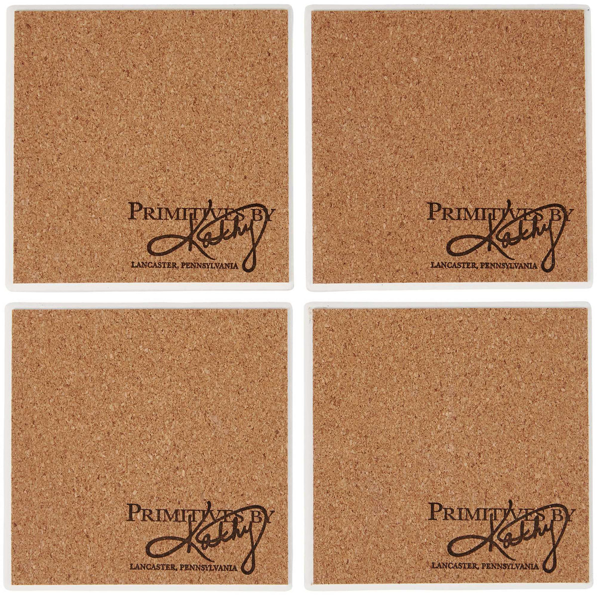 Primitives By Kathy Retro Snowman Coaster Set - - SBKGifts.com
