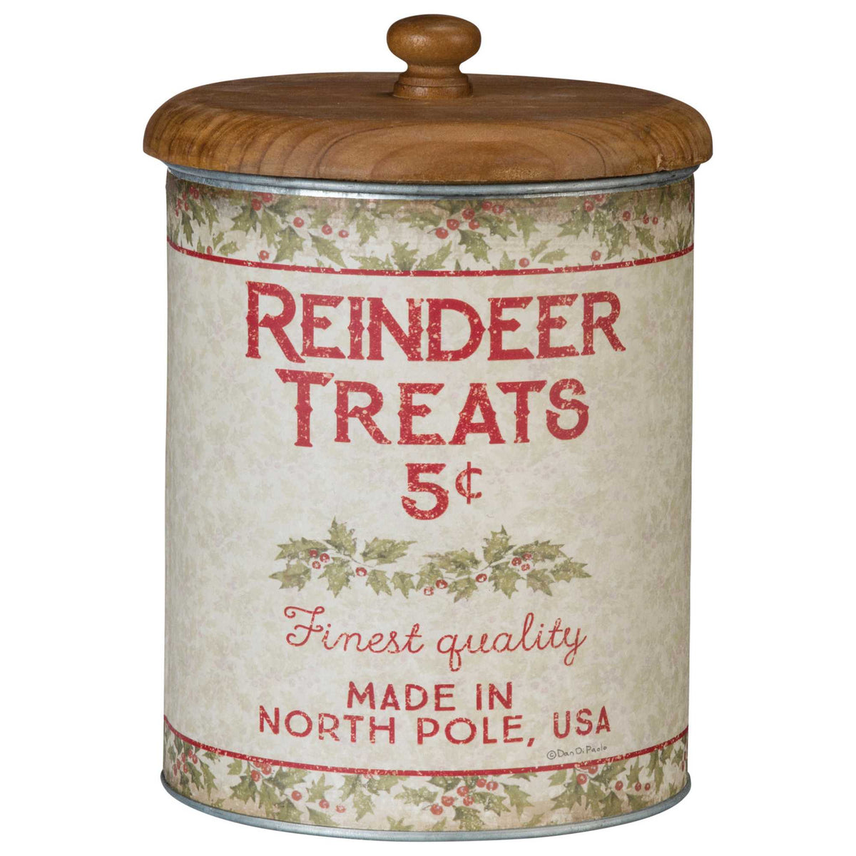 (63538) Reindeer Treats Canister