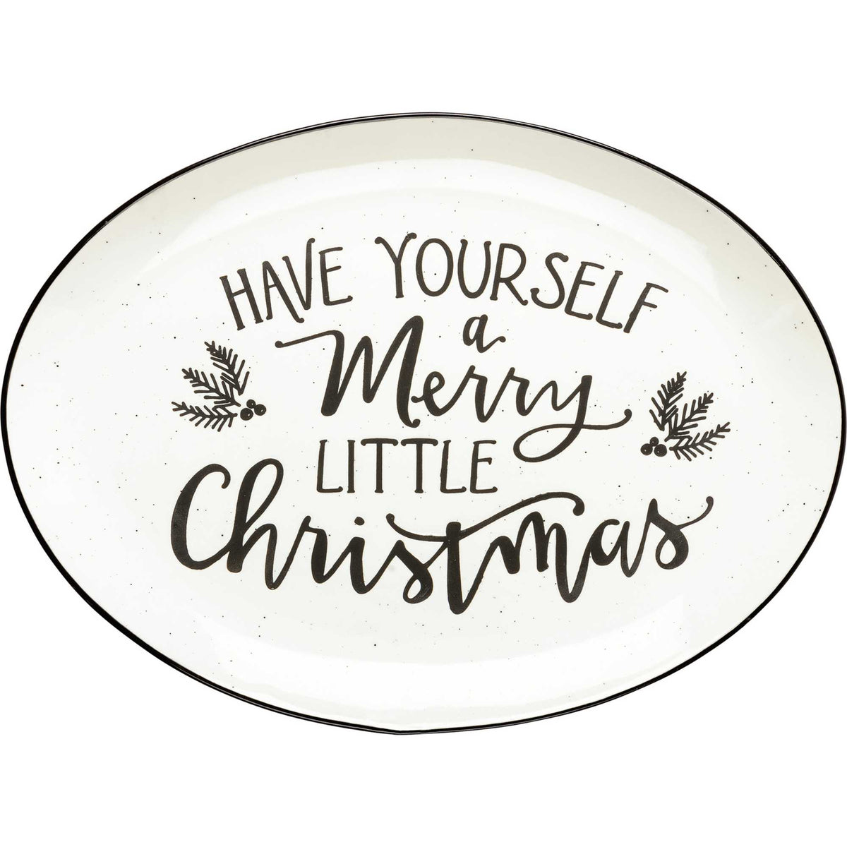 (63541) Merry Little Christmas Platter
