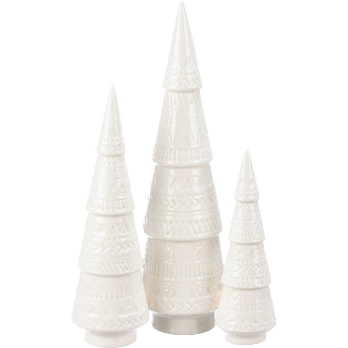 (63543) Winter Ceramic Tree Set