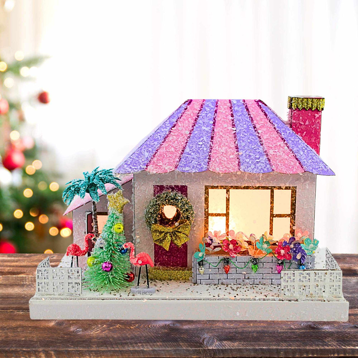 Cody Foster Purple Palm Springs House - - SBKGifts.com