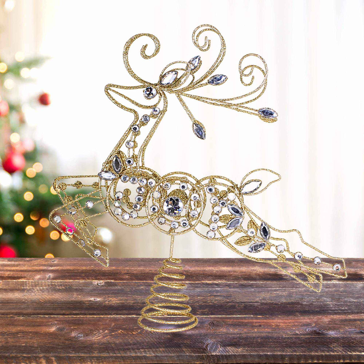 Roman Deer Tree Topper - - SBKGifts.com