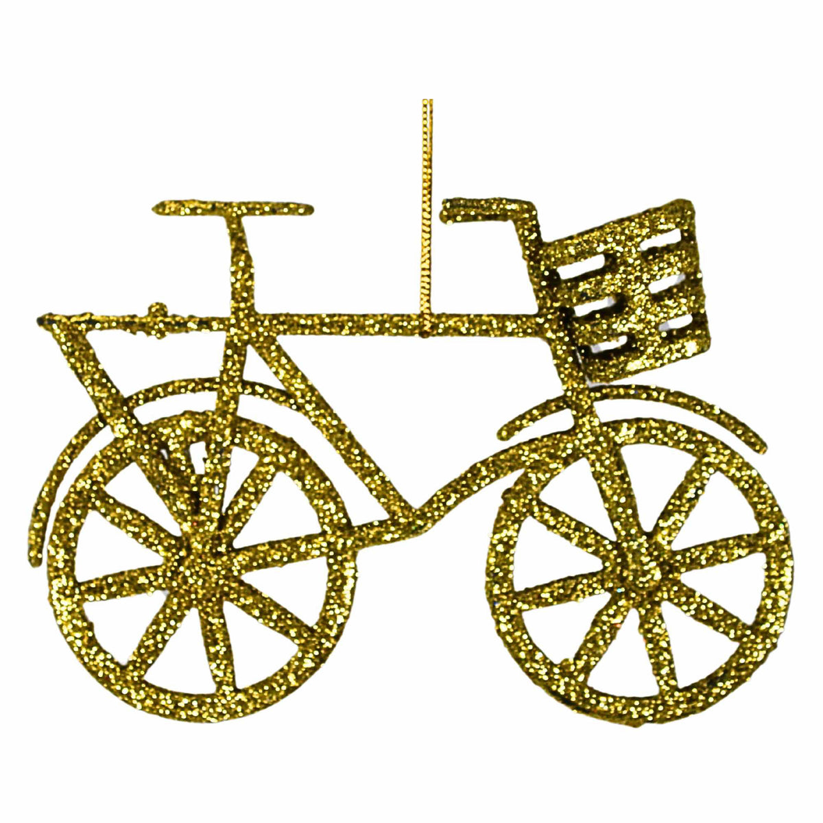 Craftoutlet.Com Gold Bicycle Ornament - - SBKGifts.com