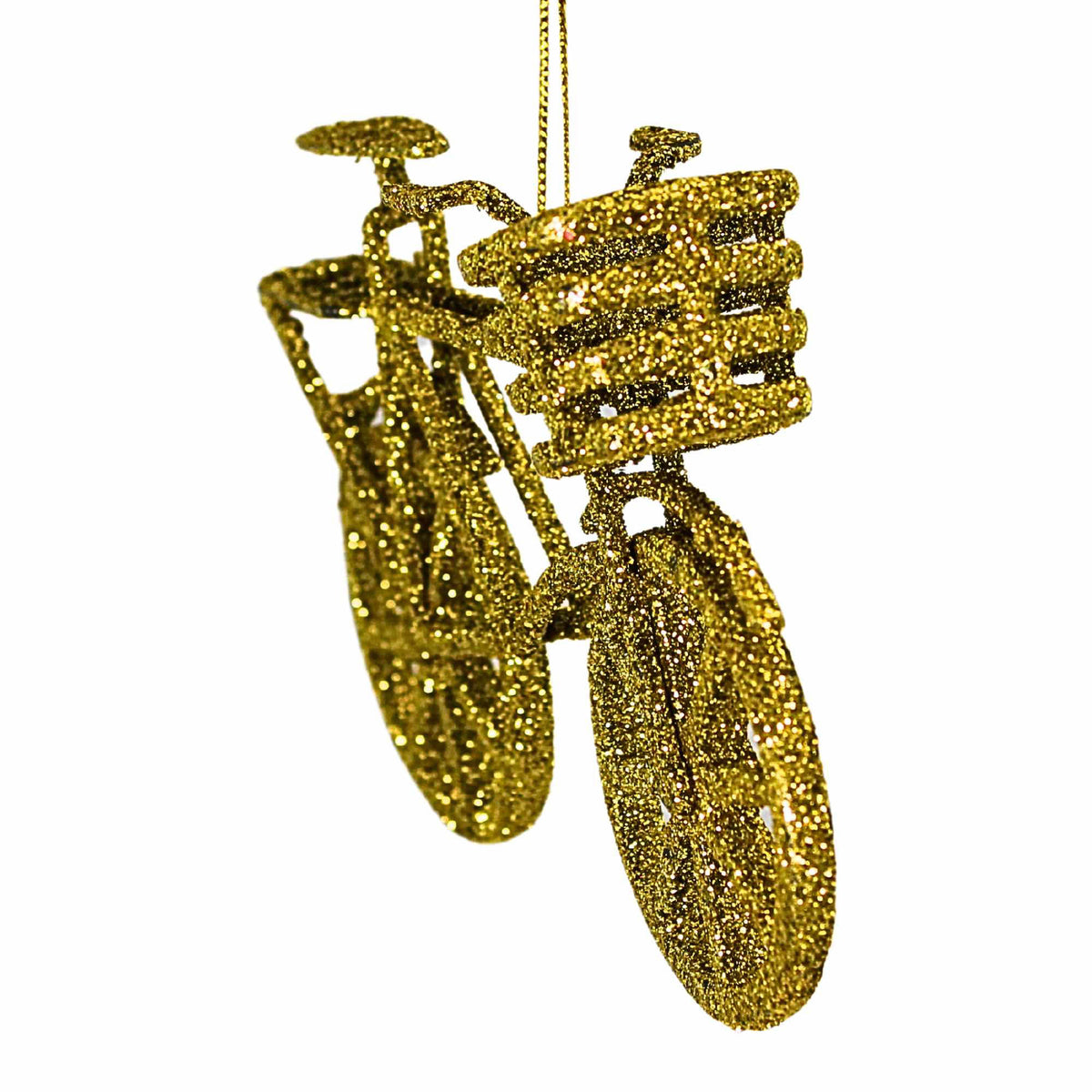Craftoutlet.Com Gold Bicycle Ornament - - SBKGifts.com